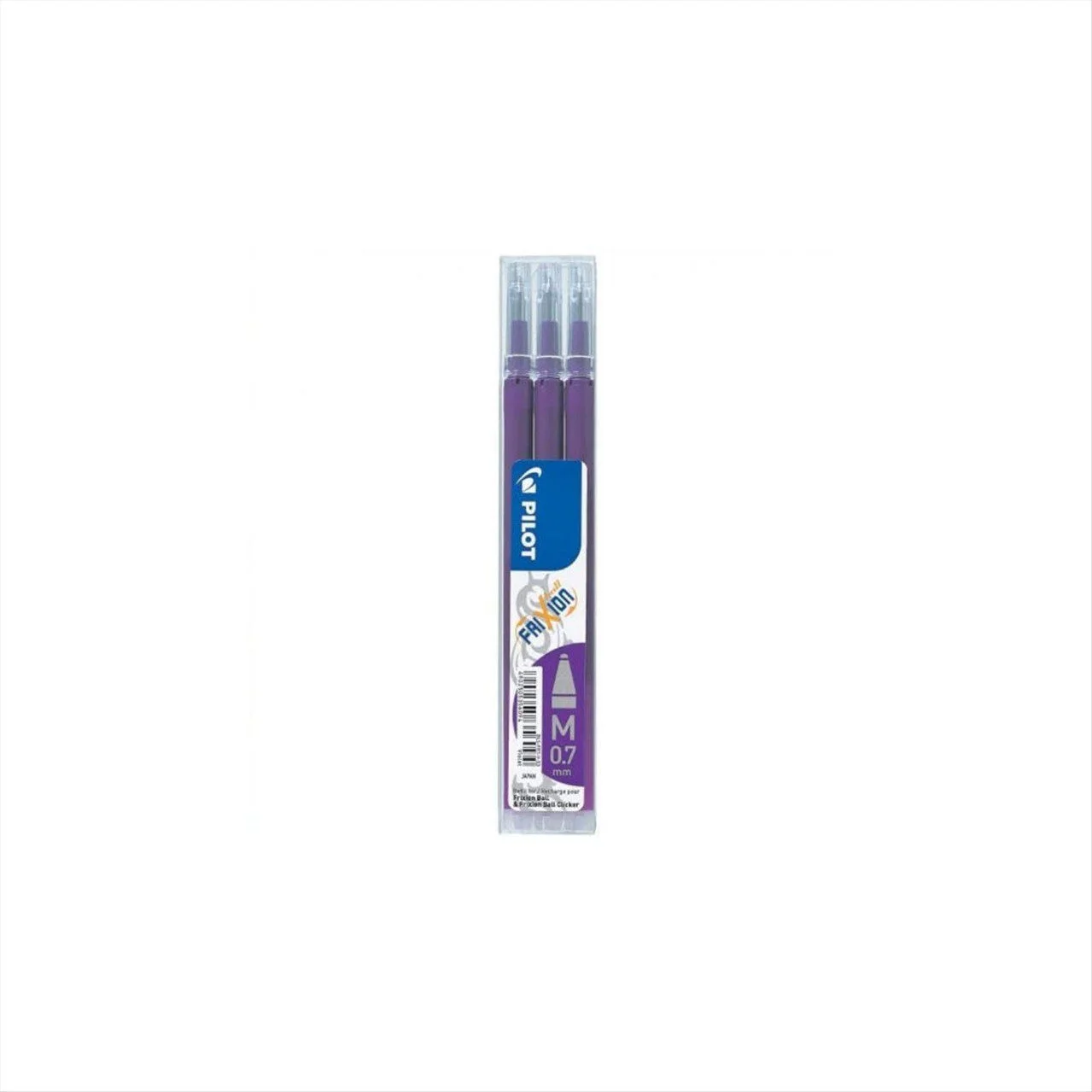 Φωτογραφία προϊόντος: Pilot Ανταλλακτικό Frixion Ball Gel 0.7mm 3τμχ Βιολετί- BLS-FR7-S3-V