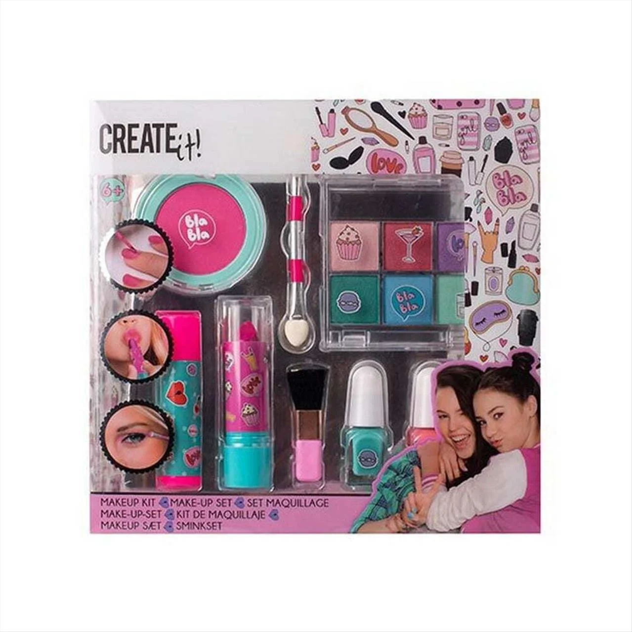 Φωτογραφία προϊόντος: Creat it! Create it! Make Up Set Pink and Turquoise - 84502