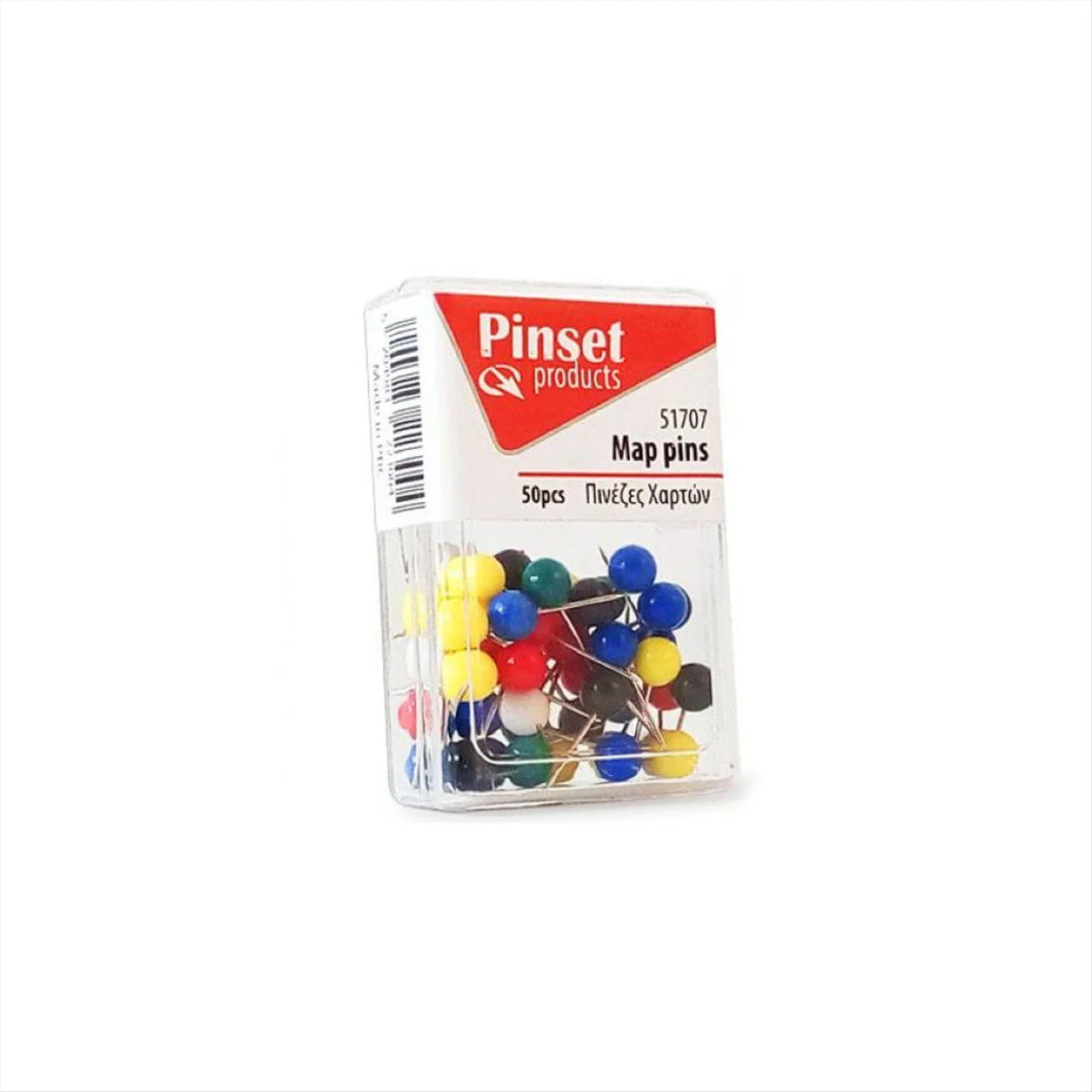 Φωτογραφία προϊόντος: OEM EFO - Πινέζες Κοντές Pinset Ø4mm 50τεμ - 51707