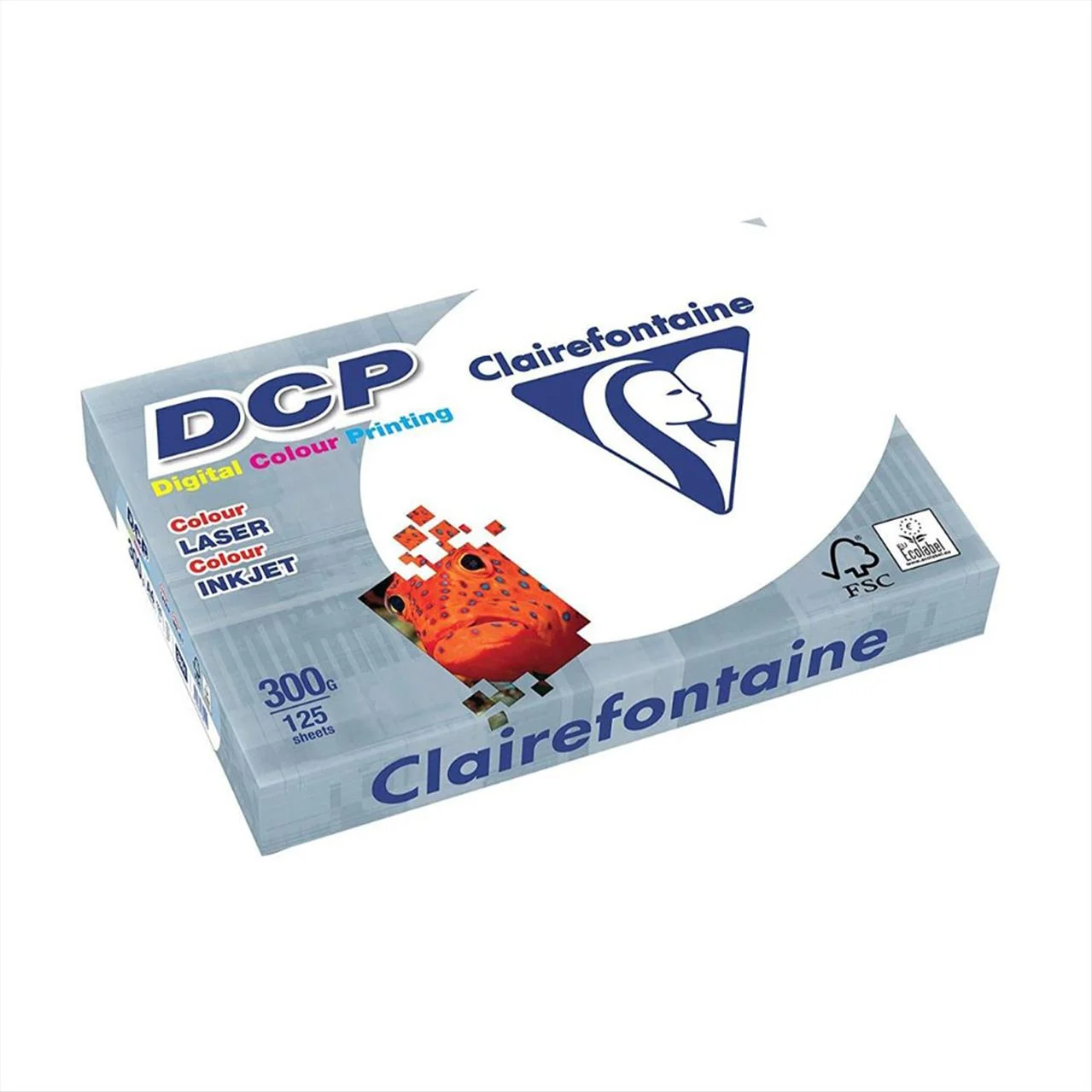 Φωτογραφία προϊόντος: Clairefontaine DCP - Χαρτί Εκτύπωσης Α4 300gr 125 Φύλλων Λευκό - 3801 - 13.03.068