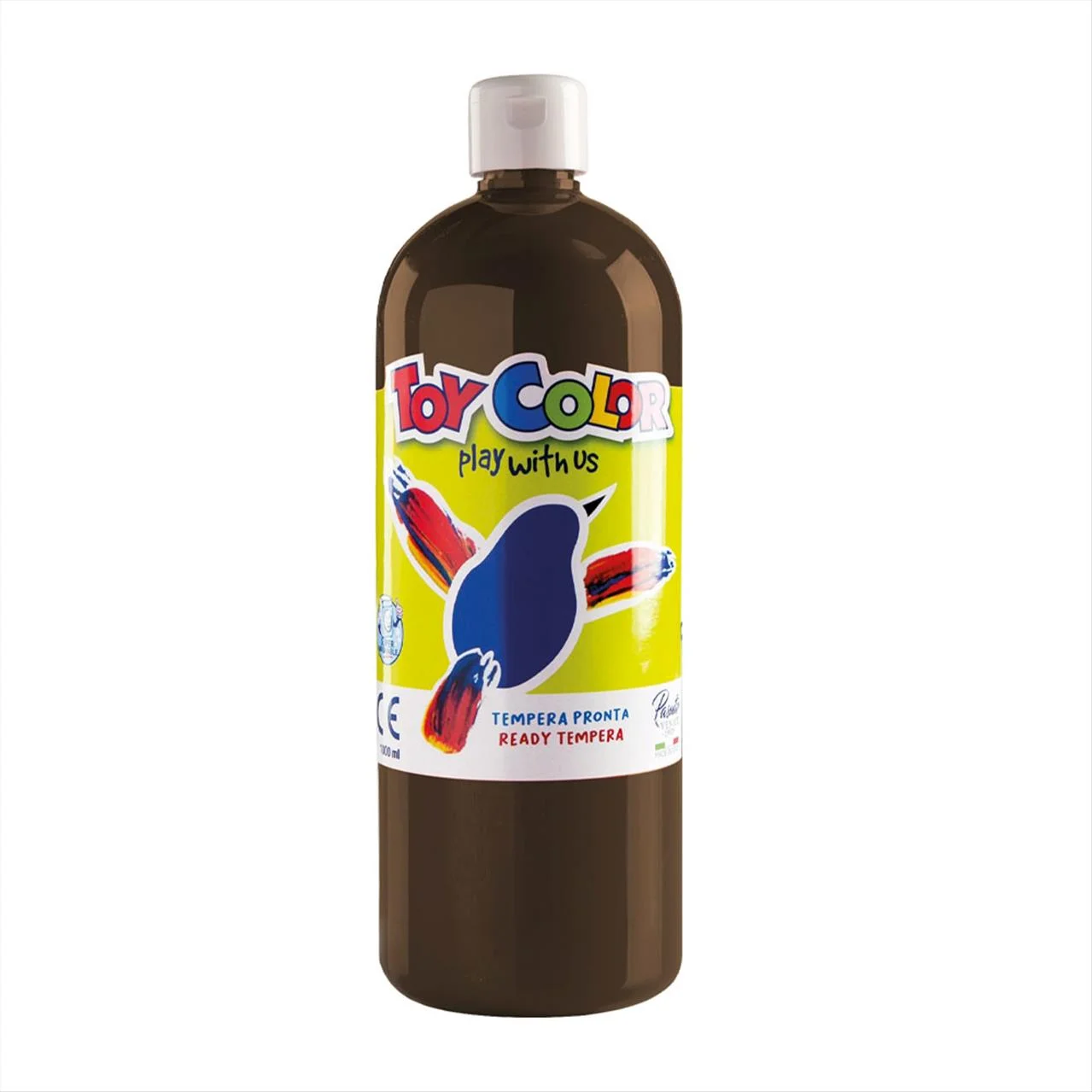 Φωτογραφία προϊόντος: ToyColor Toy Color Τέμπερα Μπουκάλι 1lt Καφέ - 554.22