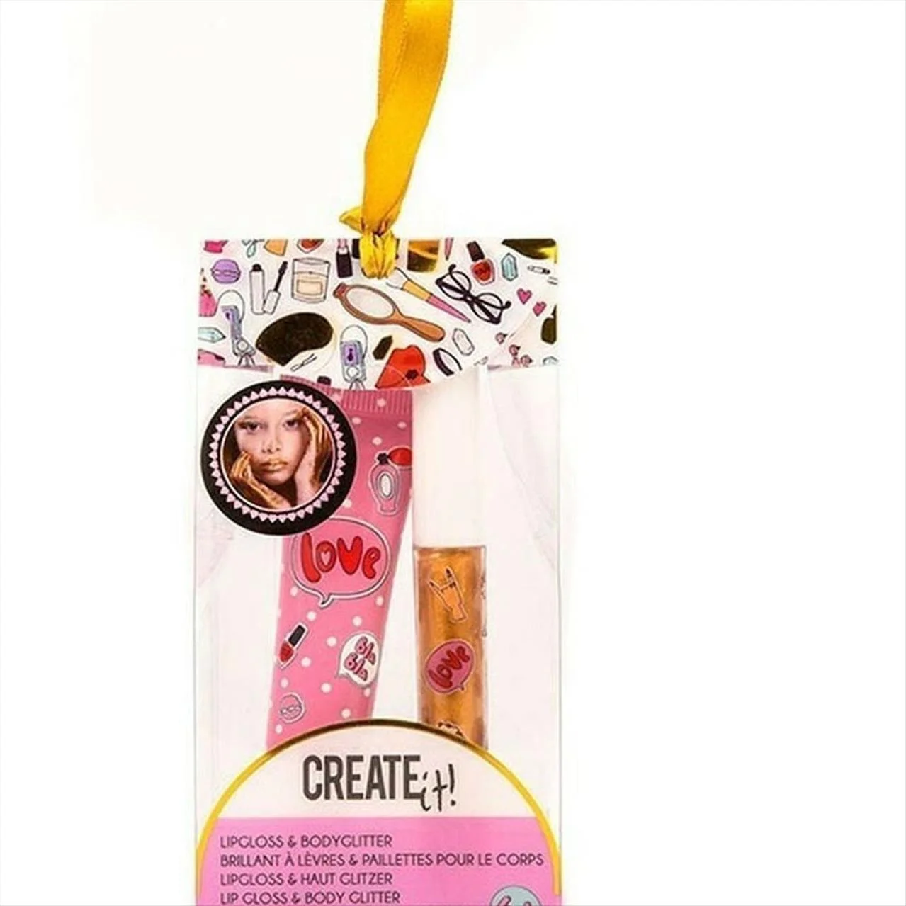 Φωτογραφία προϊόντος: Creat it! Create it! Lip Gloss & Body Glitter 2pcs. - 84142