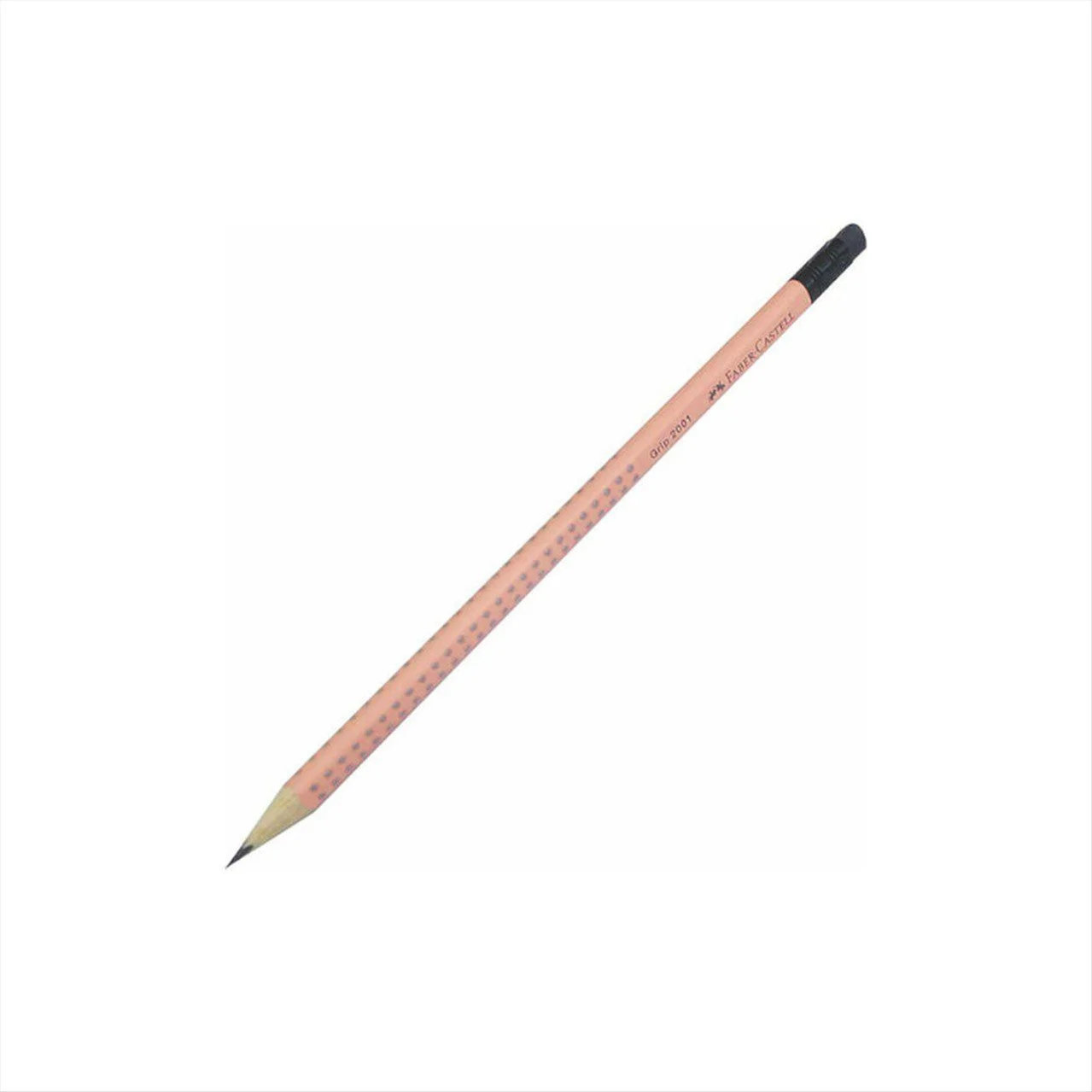 Φωτογραφία προϊόντος: Faber Castell Mολύβι Grip 2001 Mε Γόμα ΗΒ Peach - 12311173