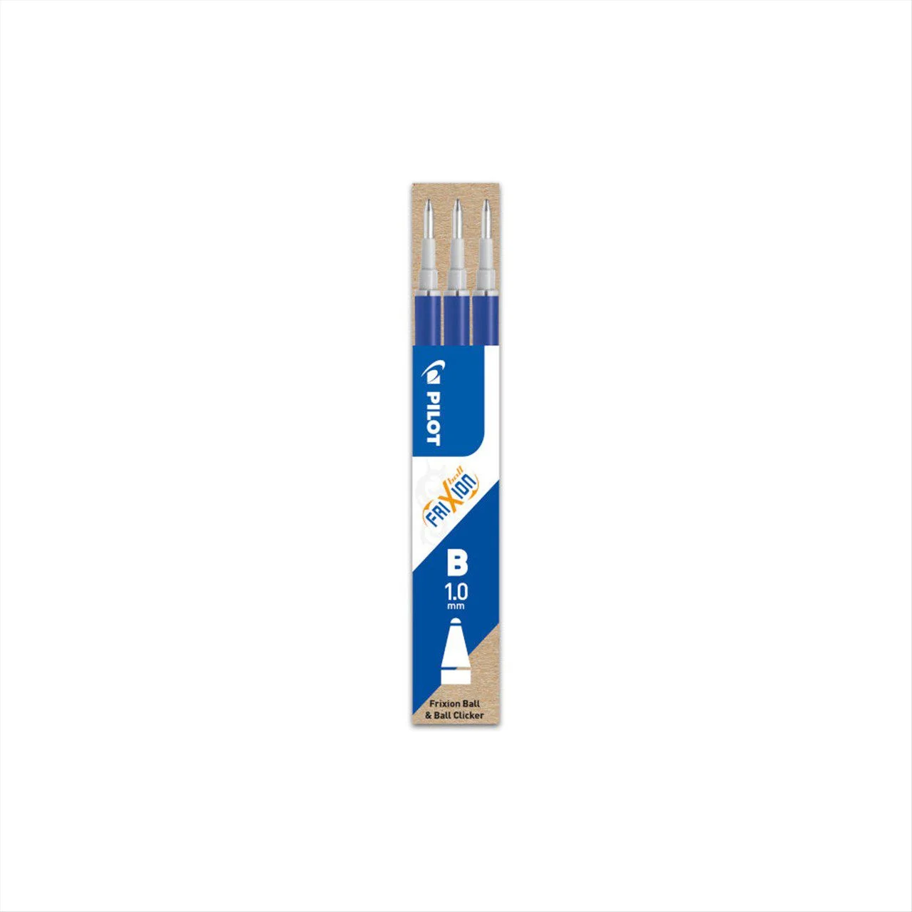 Φωτογραφία προϊόντος: Pilot Ανταλλακτικό Frixion Βall Gel 1.0mm Μπλε 3τμχ. - BLS-FR10-S3-L