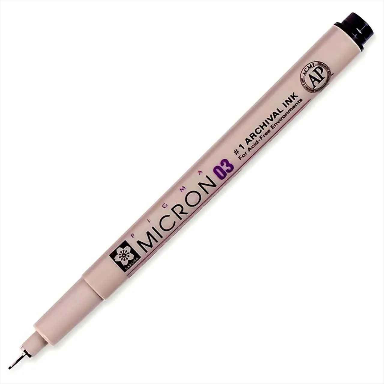 Φωτογραφία προϊόντος: Sakura Pigma Micron Μαρκαδόρος Σχεδίου No03 0.35mm Black (XSDK03) - 135030049