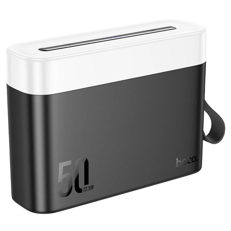 Φωτογραφία προϊόντος: Hoco Power Bank 50000mAh 22.5W με Θύρες USB-A και USB-C Μαύρο J94A