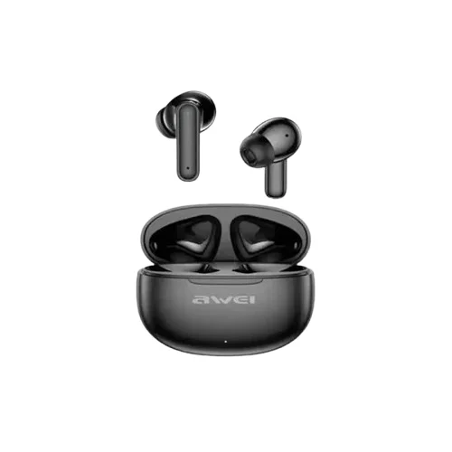 Φωτογραφία προϊόντος: Awei In-ear Bluetooth Handsfree Ακουστικά με Θήκη Φόρτισης Μαύρα T71
