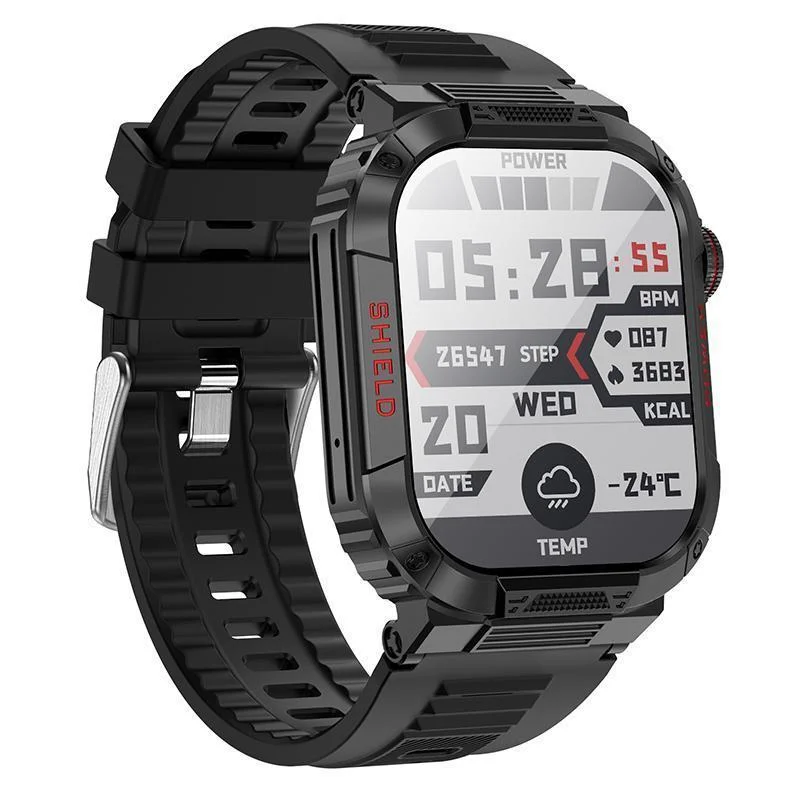 Φωτογραφία προϊόντος: OEM Smartwatch Bluetooth 2.01 ιντσών με λειτουργία κλήσεων και καρδιακού ρυθμού Μαύρο BD9