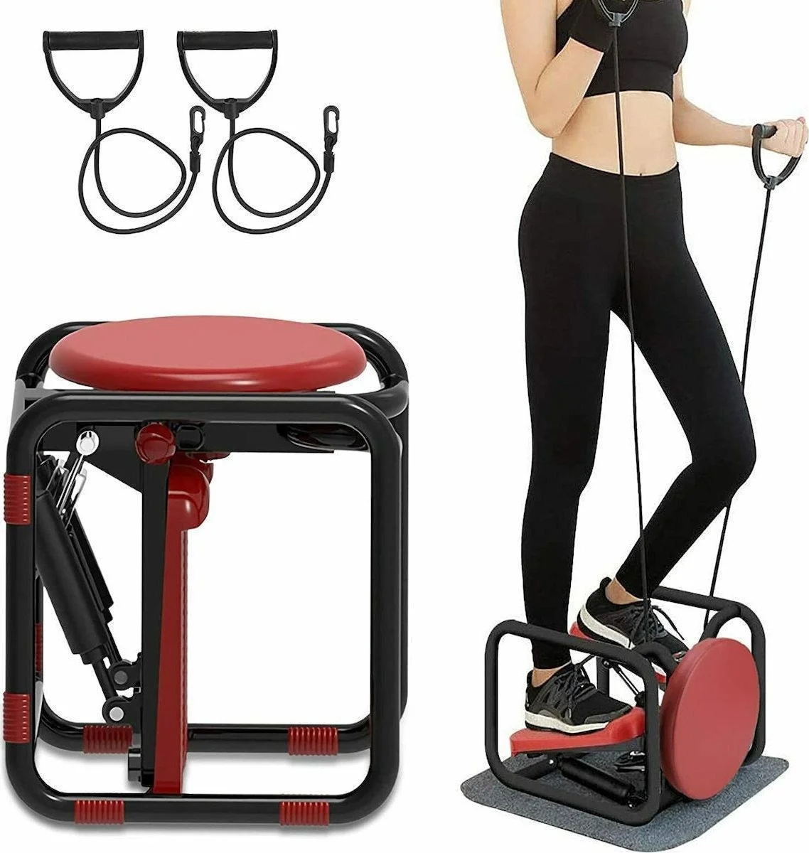 Φωτογραφία προϊόντος: OEM Twister Mini Stepper με Λάστιχα Εκγύμνασης