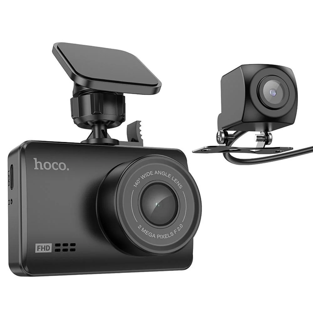 Φωτογραφία προϊόντος: Hoco Κάμερα DVR Αυτοκινήτου 1080p για Παρμπρίζ DV2