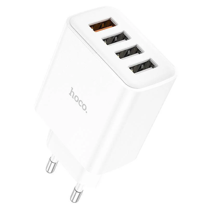 Φωτογραφία προϊόντος: Hoco Φορτιστής με Θύρες USB-Α Χωρίς Καλώδιο 28.5W Άσπρος C102A