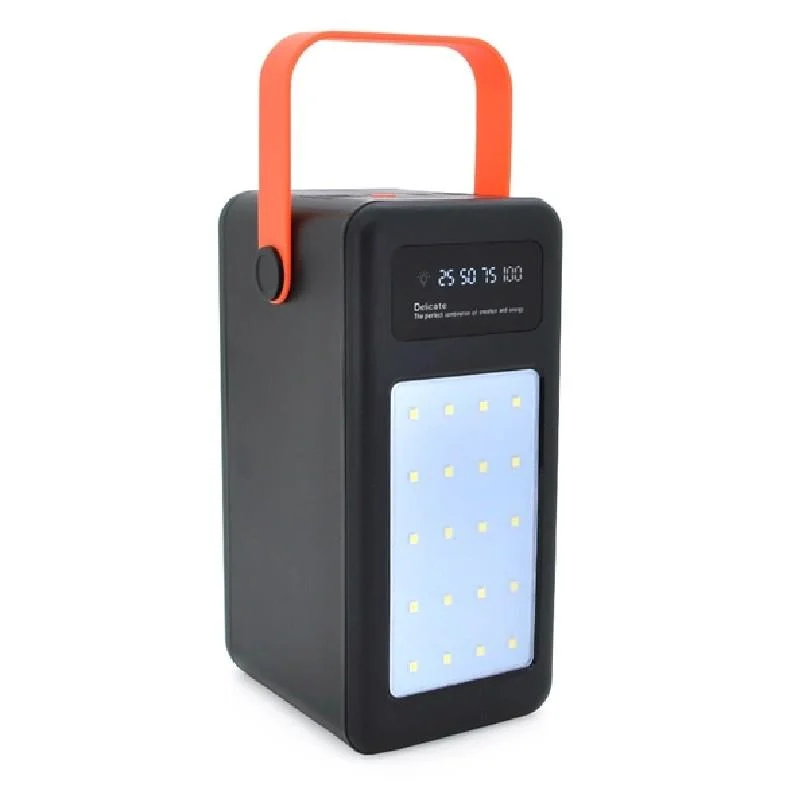 Φωτογραφία προϊόντος: OEM Ηλιακό Power Bank 40000mAh με 4 Θύρες USB-A και 3 Θύρες USB-C