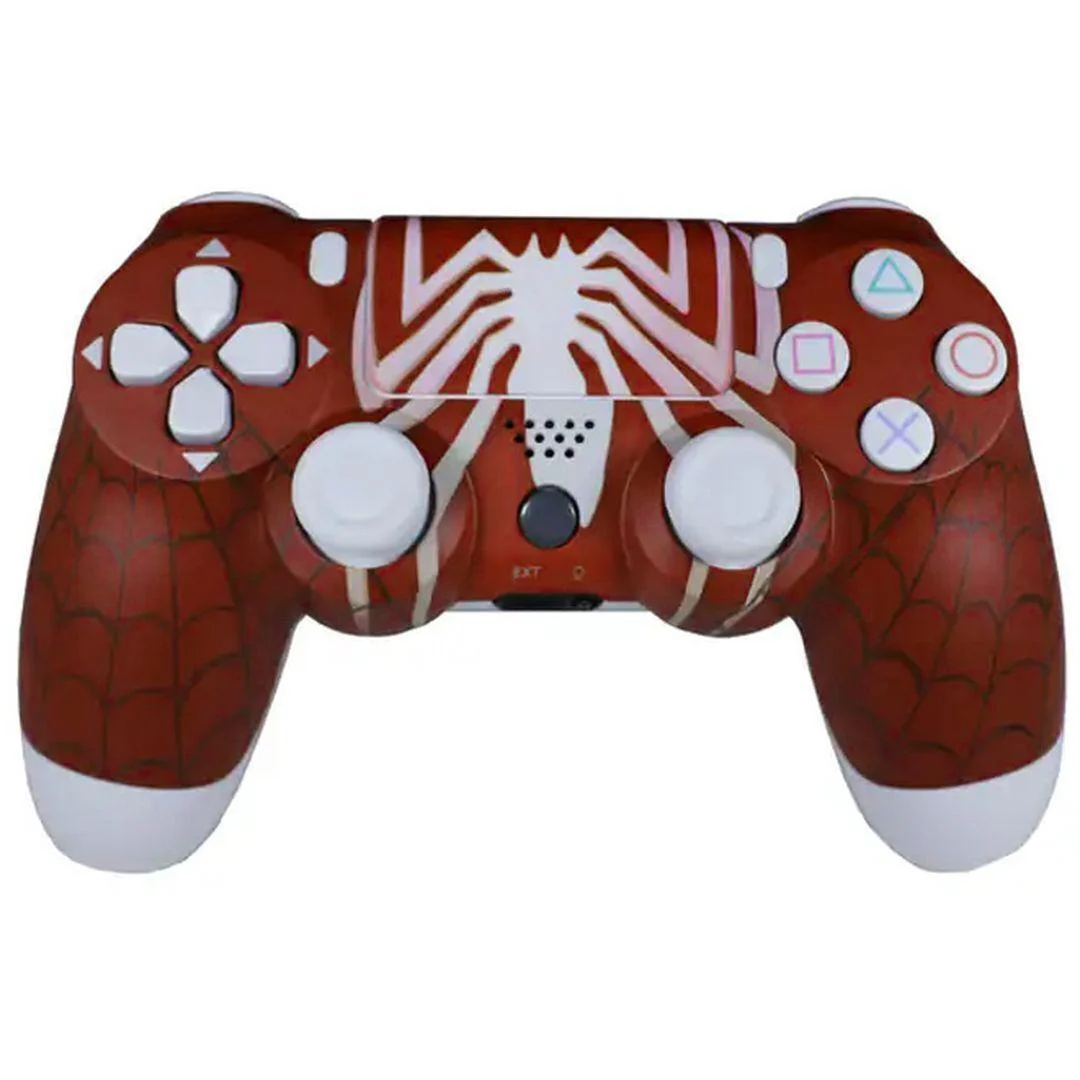 Φωτογραφία προϊόντος: OEM DoubleShock Ασύρματο Gamepad για PS4 Spider Dark Red