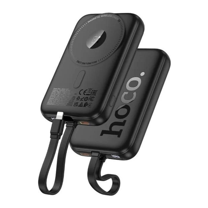 Φωτογραφία προϊόντος: Hoco Power Bank 10000mAh 20W με Θύρα USB-C Μαύρο Q35