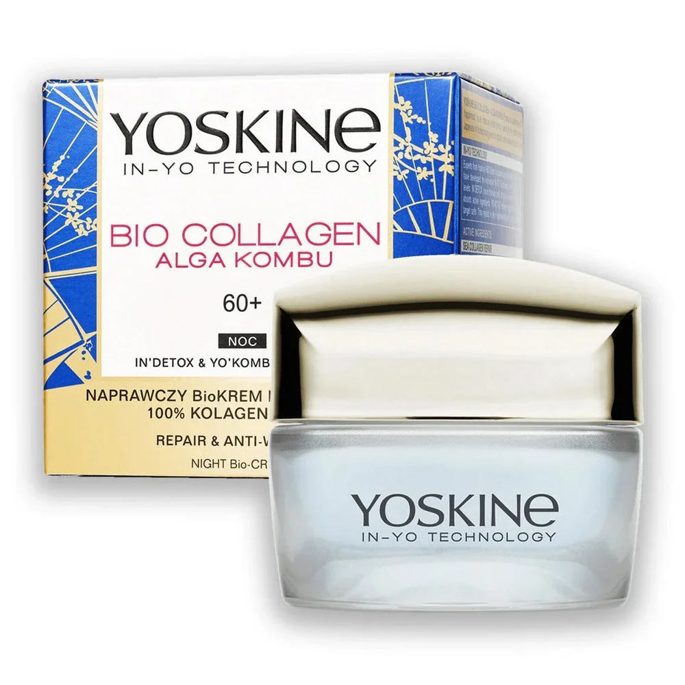 Φωτογραφία προϊόντος: YOSKINE- Bio Collagen Repair and Anti-wrinkle Night Cream 60+ 50ml