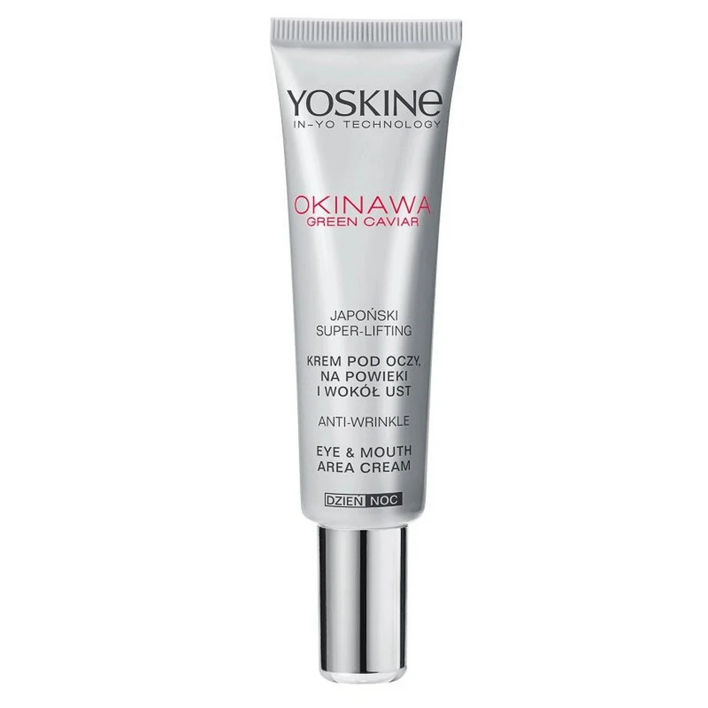 Φωτογραφία προϊόντος: YOSKINE - Okinawa Green Caviar Anti-Wrinkle Eye + Mouth Area Cream 15ml