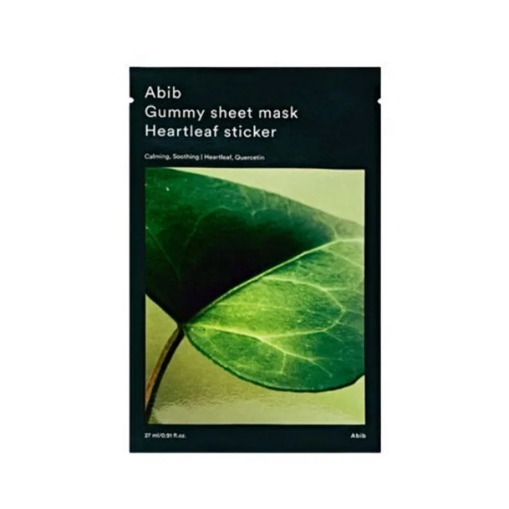 Φωτογραφία προϊόντος: ABIB - Gummy Sheet Mask Heartleaf Sticker 27ml 1pc