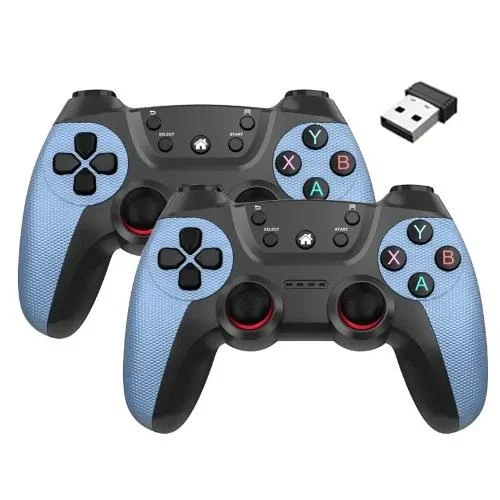 Φωτογραφία προϊόντος: OEM Σετ Ασύρματα Gamepad 2.4G 2 τμχ Μπλε