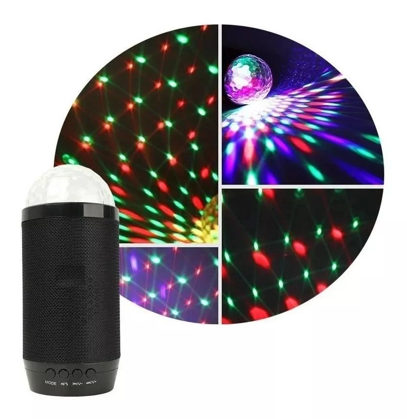 Φωτογραφία προϊόντος: OEM ΦΟΡΗΤΟ RGB BLUETOOTH USB SPEAKER 5W 500MAH