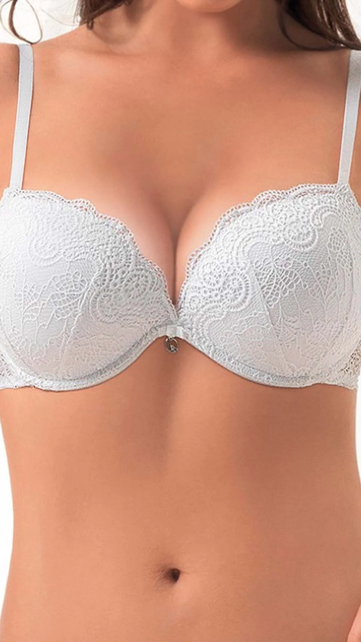 Φωτογραφία προϊόντος: LORMAR ΣΟΥΤΙΕΝ DOUBLE EXTRA PUSH UP ΜΕ ΔΑΝΤΕΛΑ, ΛΕΥΚΟ