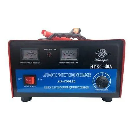 Φωτογραφία προϊόντος: OEM 40α Hykc-40a Automatic Protection Quick Φορτιστής Μπαταρίας Αυτοκινήτου