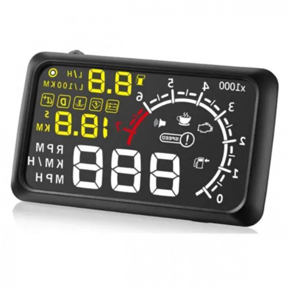 Φωτογραφία προϊόντος: OEM Οθόνη HUD Head Up Display Set X3 Αυτοκινήτου με OBD II Interface