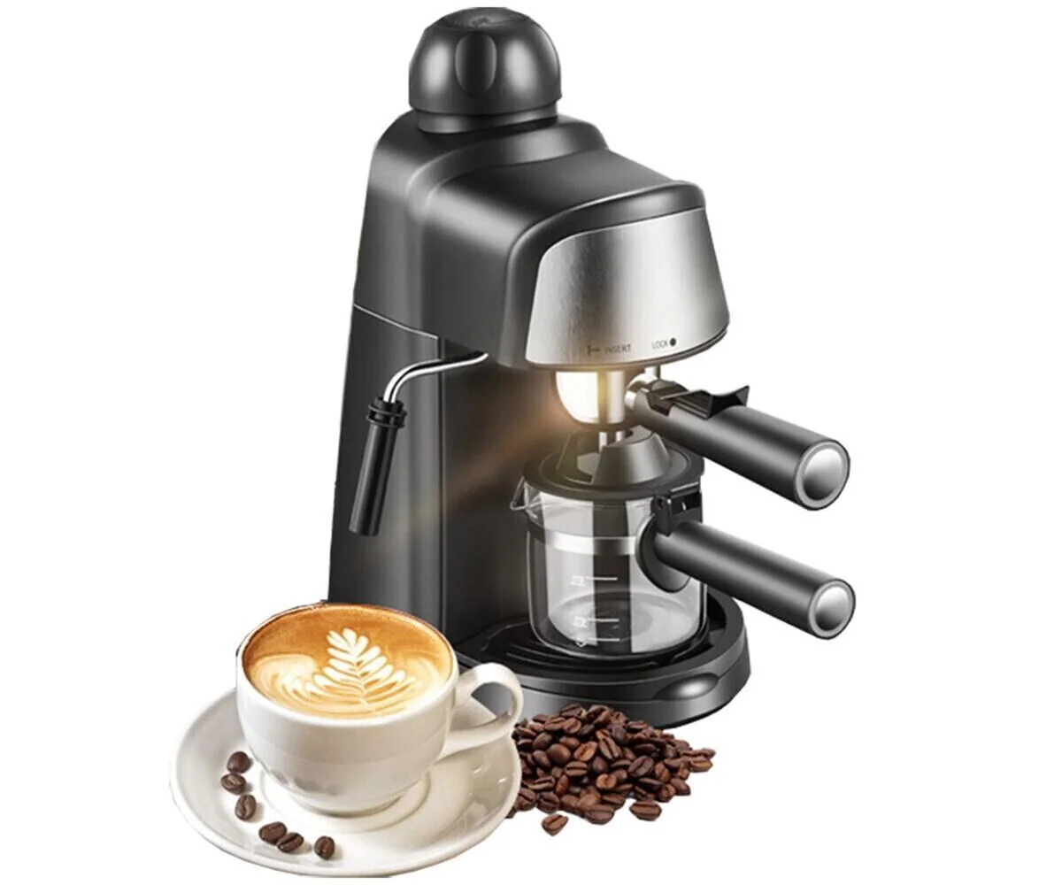 Φωτογραφία προϊόντος: Sokany Μηχανή Espresso 800W Πίεσης 5bar Μαύρη SK-6810