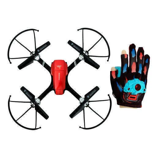 Φωτογραφία προϊόντος: OEM RC Drone με κάμερα Ανίχνευση UAV 360 μοιρών περιστροφής χειρός H263 Κόκκινο