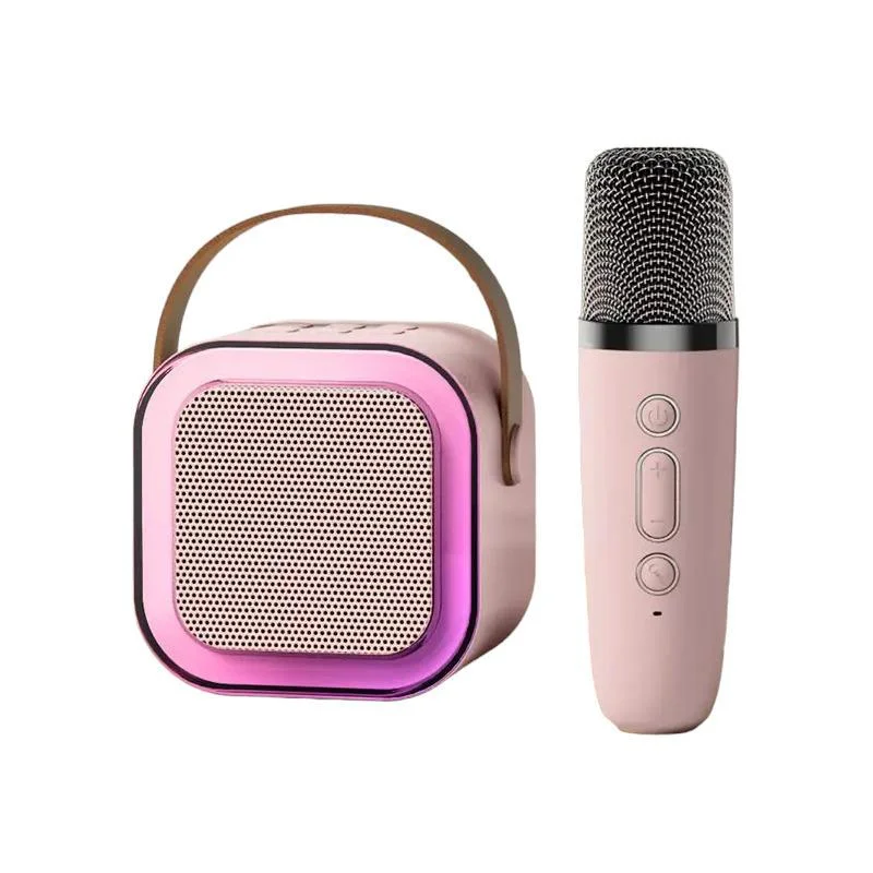 Φωτογραφία προϊόντος: OEM Σύστημα Karaoke με Ασύρματα Μικρόφωνα K12 σε Ροζ Χρώμα
