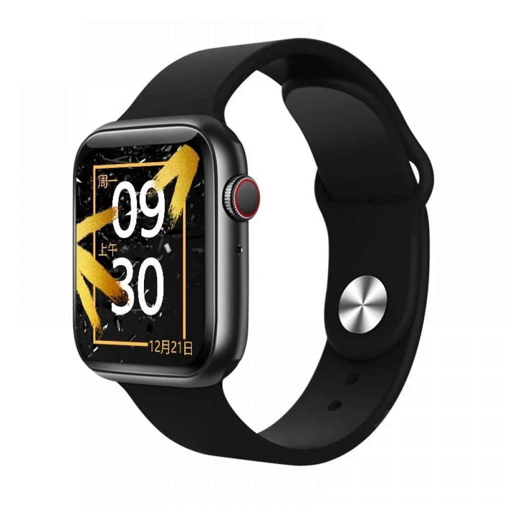 Φωτογραφία προϊόντος: OEM T55 Pro Max Aluminium 44mm Smartwatch με Παλμογράφο (Μαύρο)