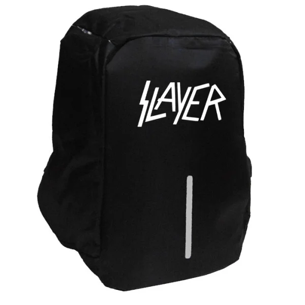 Φωτογραφία προϊόντος: Takeposition Slayer logo Σακίδιο πλάτης Razor 1κεντρική θέση Rpet 600D 44Y x 34Μ x 10Π Μαύρο, 973-7522-02