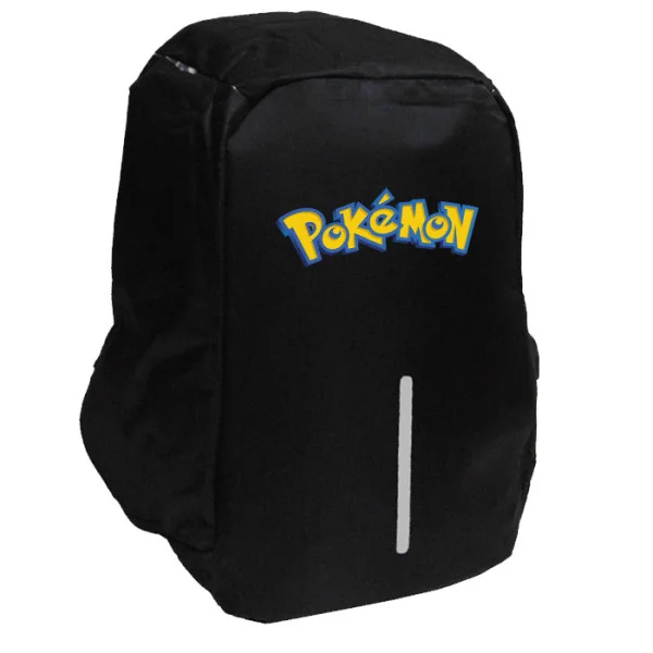 Φωτογραφία προϊόντος: Takeposition Pokemon Logo Σχολική τσάντα Razor 1κεντρική θέση Rpet 600D 44Y x 34Μ x 10Π, Μαύρο, 973-4734-02