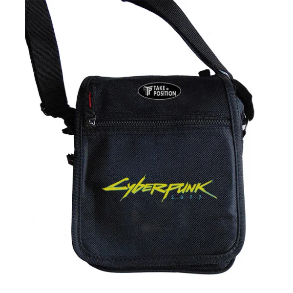 Φωτογραφία προϊόντος: Takeposition Τσαντάκι ώμου Unisex Cyberpunk, Μαύρο, 23x18x8.50cm, 983-4721