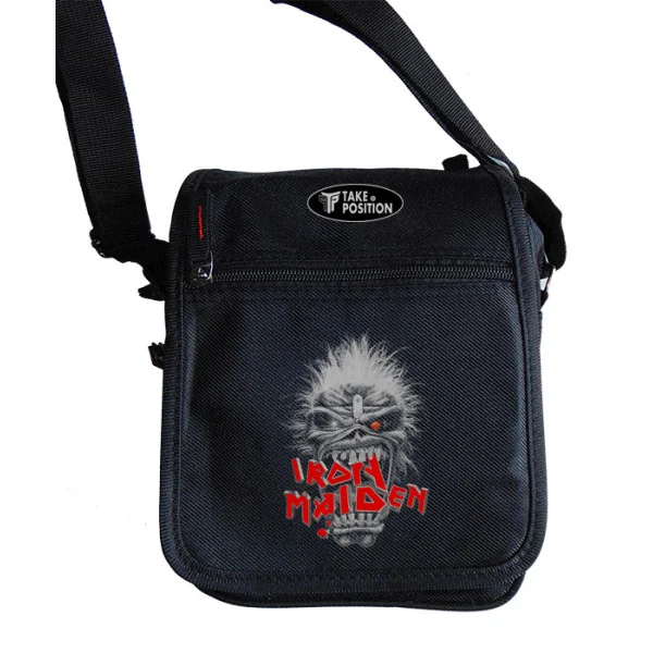 Φωτογραφία προϊόντος: Takeposition Τσαντάκι ώμου Unisex, IRONMAIDEN CRUSH, Μαύρο, 23x18x8.50cm, 983-7528