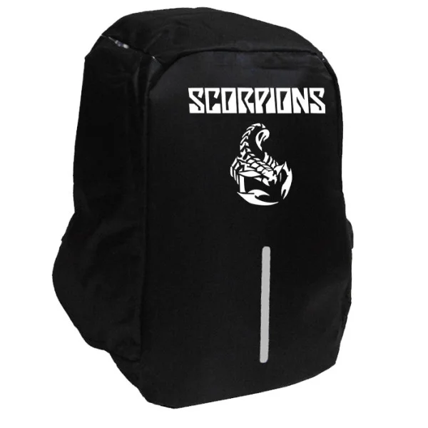 Φωτογραφία προϊόντος: Takeposition Scorpion logo Σακίδιο πλάτης Razor 1κεντρική θέση Rpet 600D 44Y x 34Μ x 10Π Μαύρο, 973-7521-02