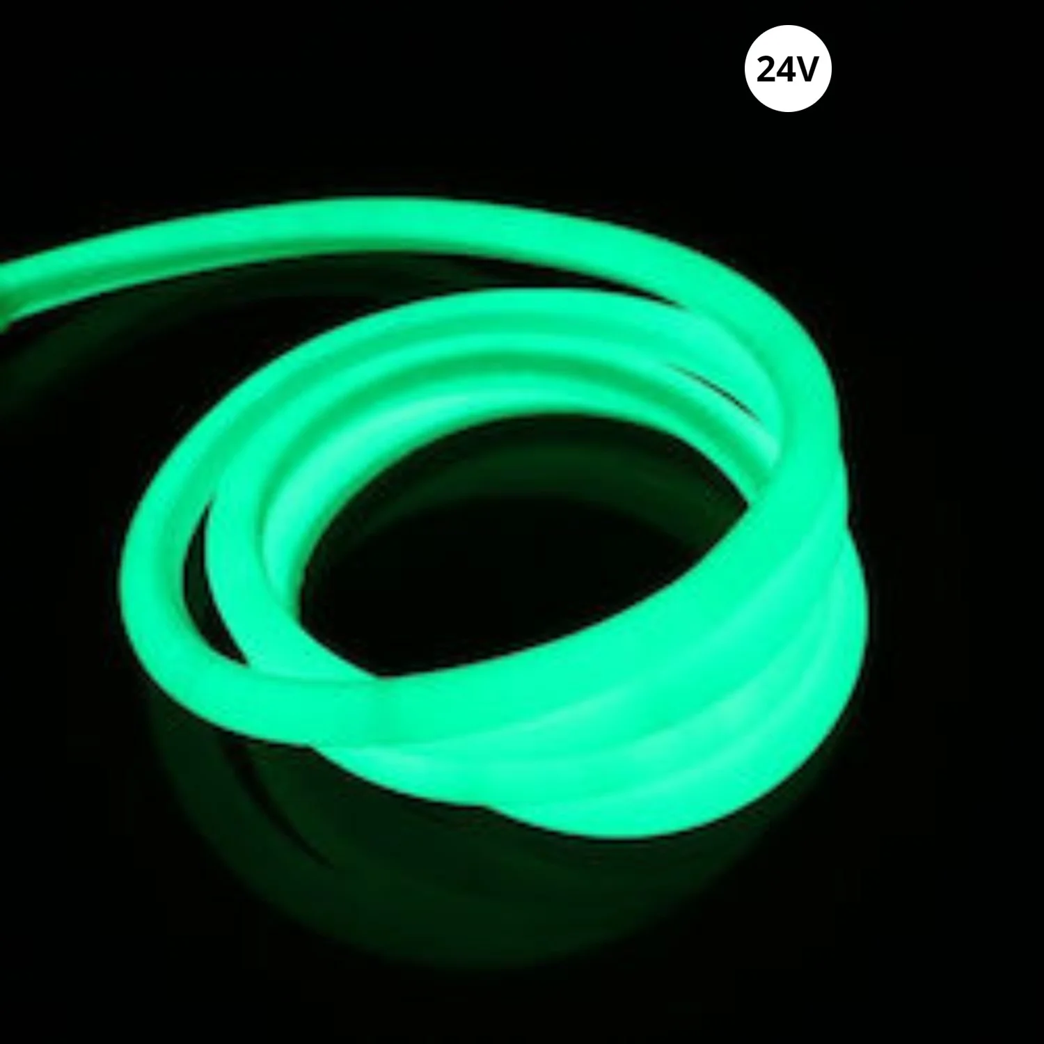 Φωτογραφία προϊόντος: CUBE NEON FLEX 2835 24V 5m ταινία led στεγανή IP65 13W/m 1000lm/m 220° πράσινη dimmable 13W-120/24-RNEON UNIVERSE