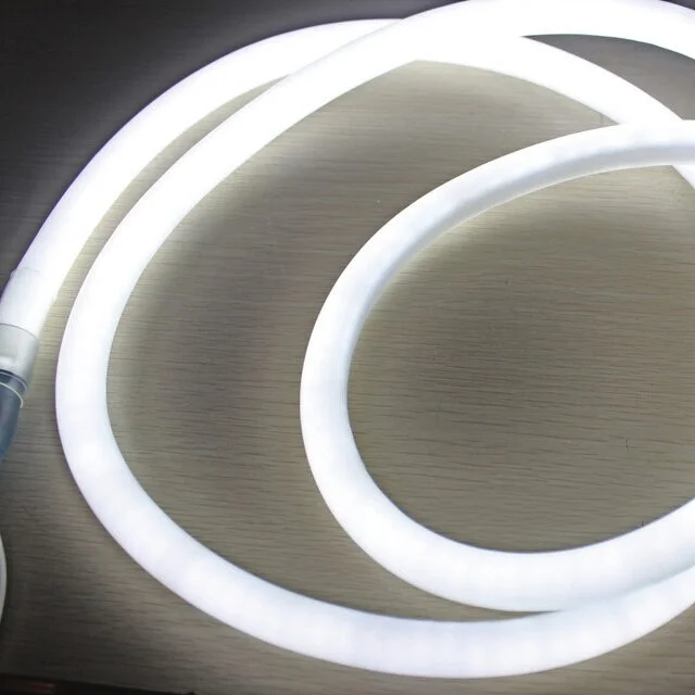Φωτογραφία προϊόντος: ROUND NEON FLEX ταινία led 360° 230V στροφείο 50m 9W/m 1150lm/m φως ημέρας 4000k dimmable IP65 2835-120/NR4000K UNIVERSE