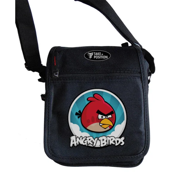 Φωτογραφία προϊόντος: Takeposition Τσαντάκι ώμου Unisex Angry Birds, Μαύρο, 23x18x8.50cm, 983-4743