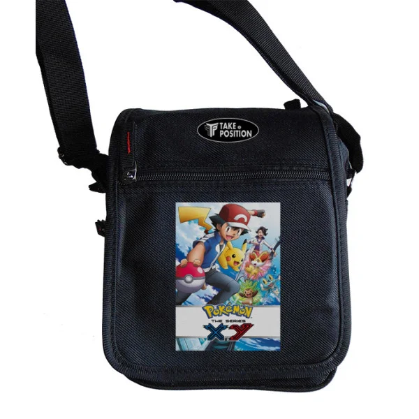 Φωτογραφία προϊόντος: Takeposition Τσαντάκι ώμου Unisex Pokemon xy, Μαύρο, 23x18x8.50cm, 983-1034