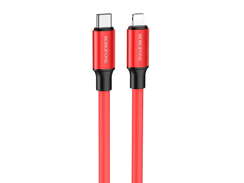 Φωτογραφία προϊόντος: Cable Borofone BX82 Type-C Σε Lightning 1m 20W Red