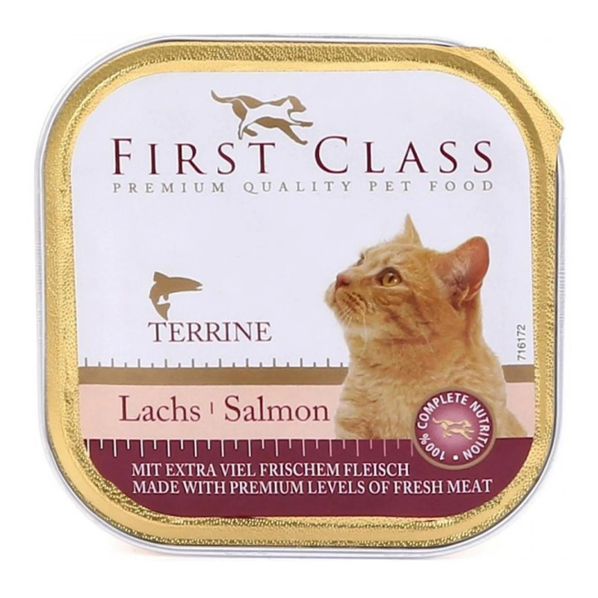 Φωτογραφία προϊόντος: First Class Cat Σολομός 100g