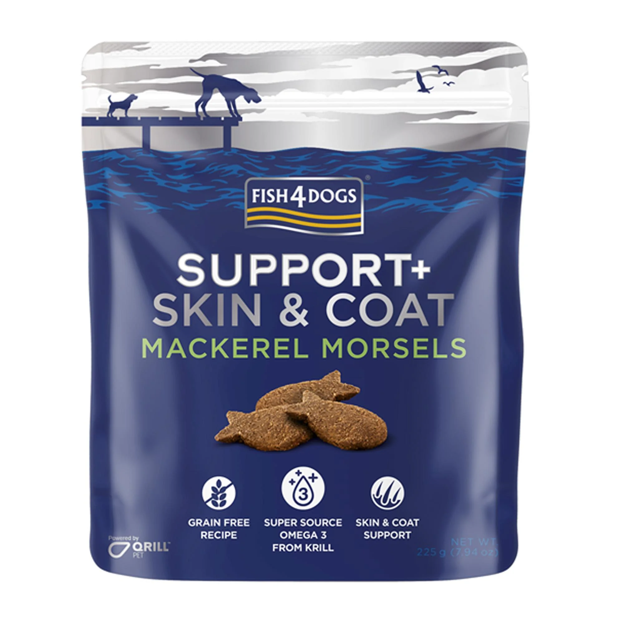 Φωτογραφία προϊόντος: Fish4Dogs F4D Skin + Coat 225g