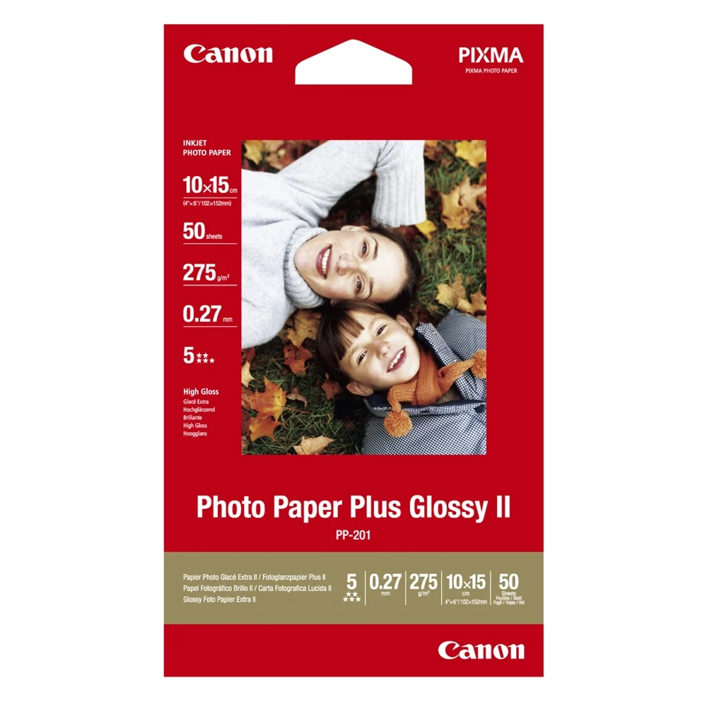 Φωτογραφία προϊόντος: Canon Φωτογραφικό Χαρτί A6 Glossy 275g/m² 50 Φύλλα (2311B003) (CAN-PP201A6)