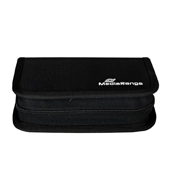 Φωτογραφία προϊόντος: MediaRange Media Storage Wallet for 6 USB Flashdrives & 3 SD Memory Cards Nylon Black (MRBOX98)