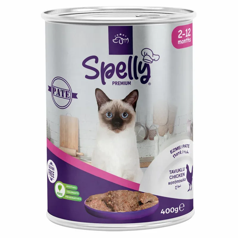Φωτογραφία προϊόντος: Spelly Premium Πατέ Κοτόπουλο για Γατάκια 400gr