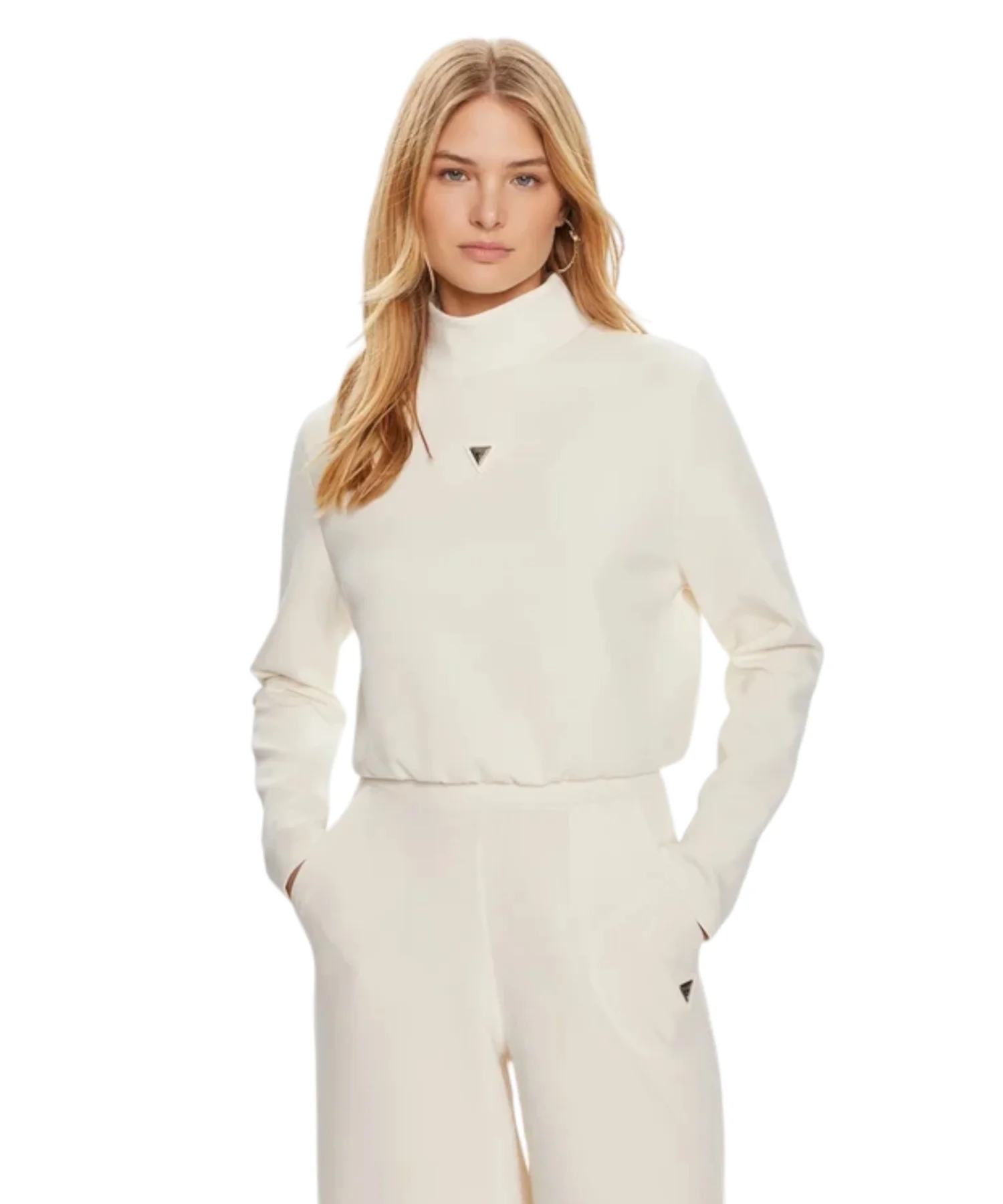 Φωτογραφία προϊόντος: Guess - Γυναικείο Φούτερ Olympe Regular Fit V4YQ05KCAY2-G6K5 Εκρού