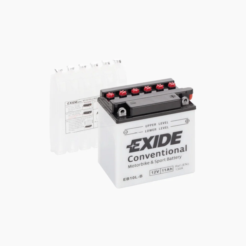 Φωτογραφία προϊόντος: Exide Technologies Μπαταρία μοτοσυκλέτας EXIDE EB10L-B 12V 11Ah