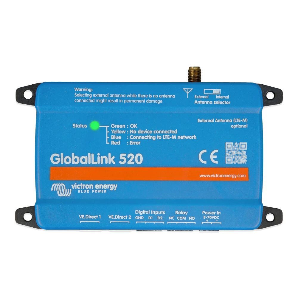 Φωτογραφία προϊόντος: Victron Energy GlobalLink 520 (incl. 5 year activated simcard)