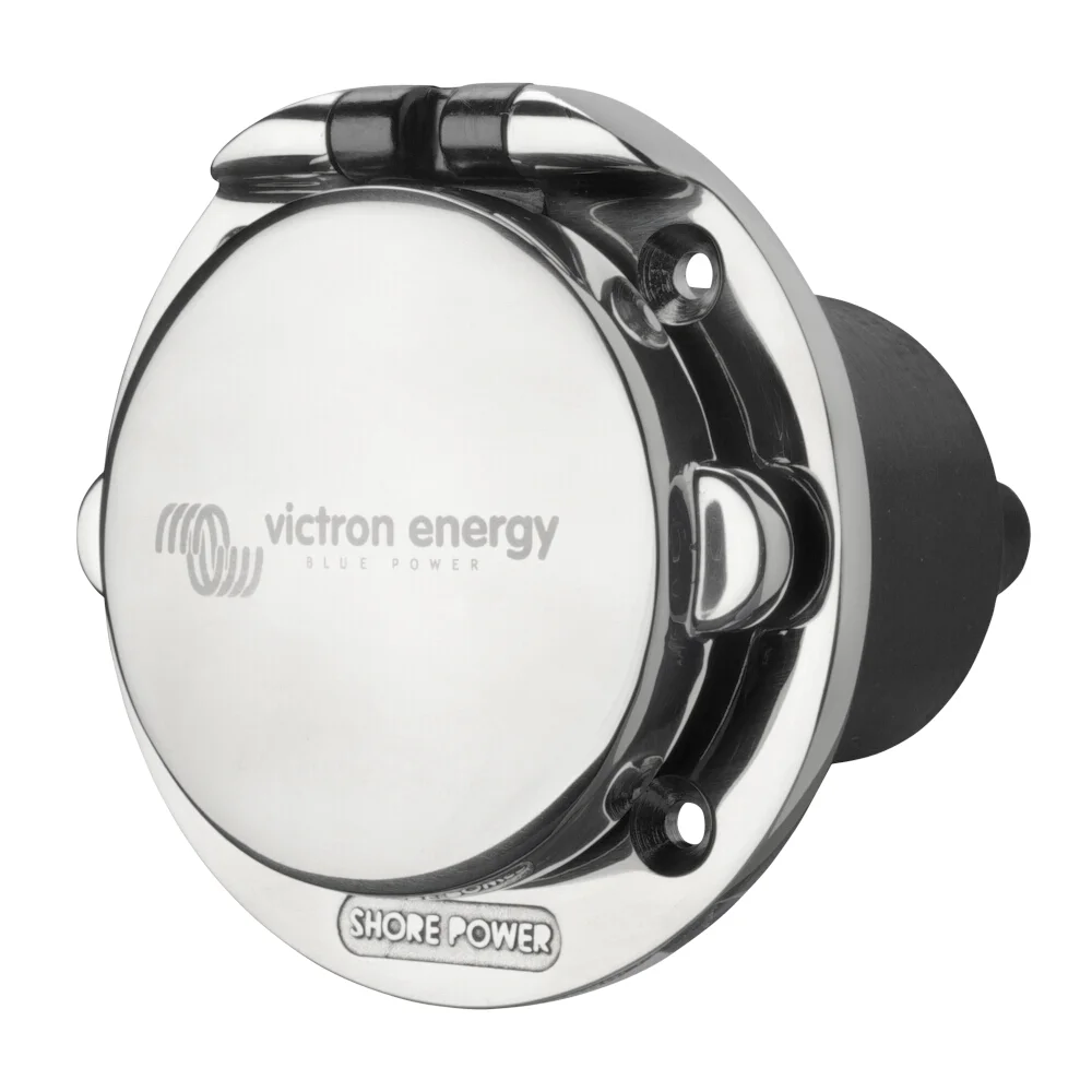 Φωτογραφία προϊόντος: Victron Energy Power Inlet 32A stainless steel with cover