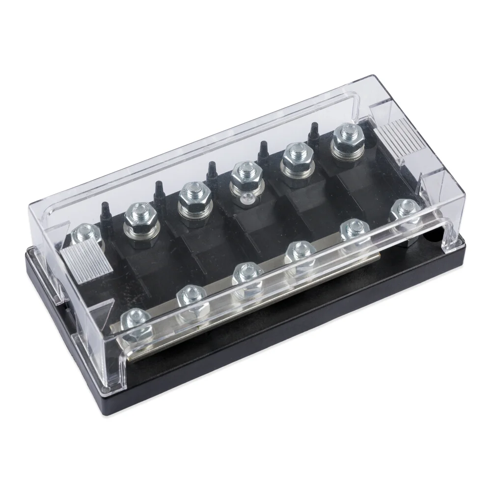 Φωτογραφία προϊόντος: Victron Energy Six-way fuse holder for Mega-fuse with busbar (250A)